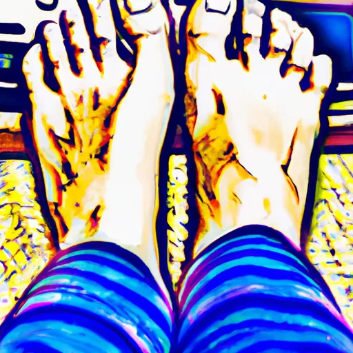 Bild av fötter