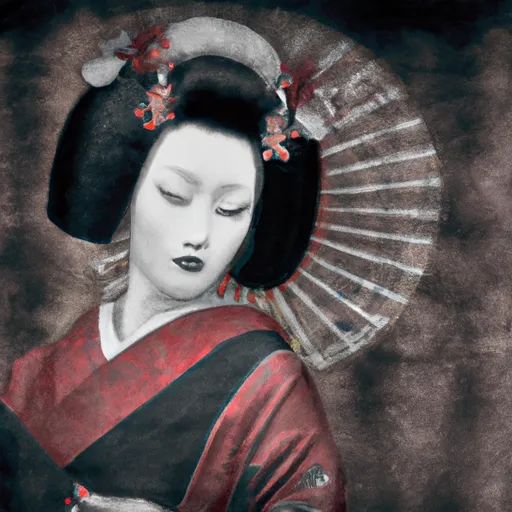 Bild av geisha