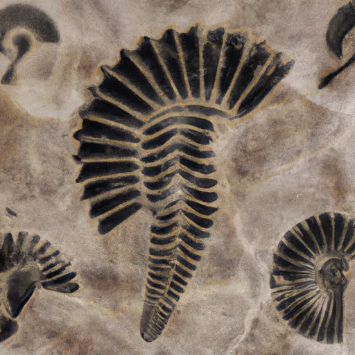 Bild av fossilisering