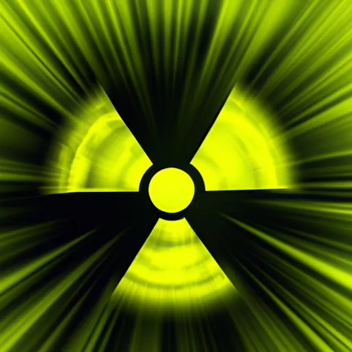 Bild av gammastrålning