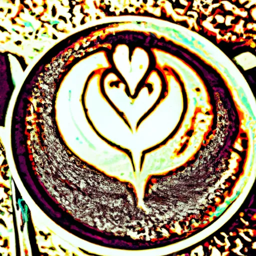 Bild av caffe latte