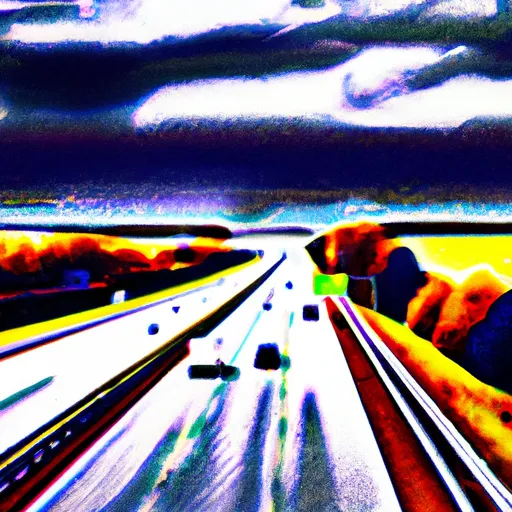 Bild av autobahn