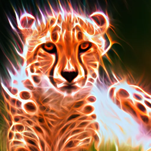 Bild av gepard