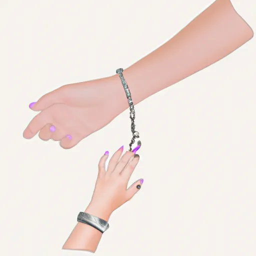 Bild av anhålla om en flickas hand