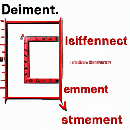 Bild av fastställa dimensioner