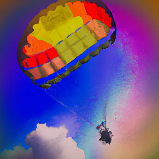 Bild av fallskärm