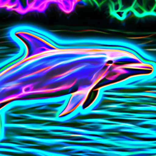 Bild av delfin