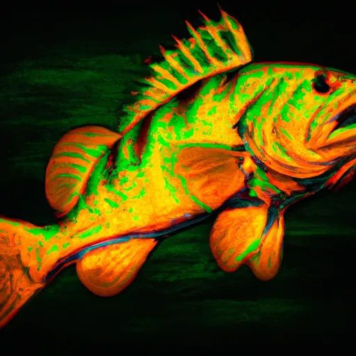 Bild av grönlingfiskar