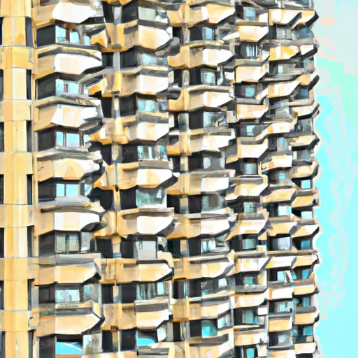 Bild av flervåningshus