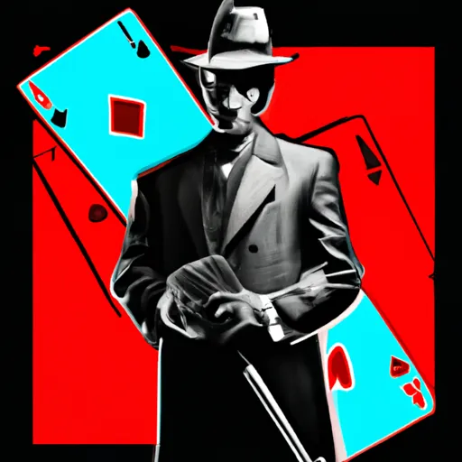 Bild av hasardspelare