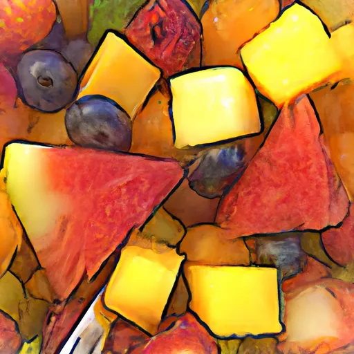 Bild av fruktsallad