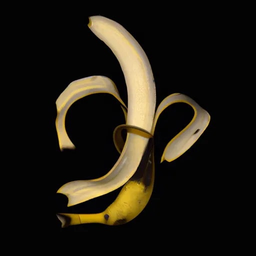 Bild av bananskal
