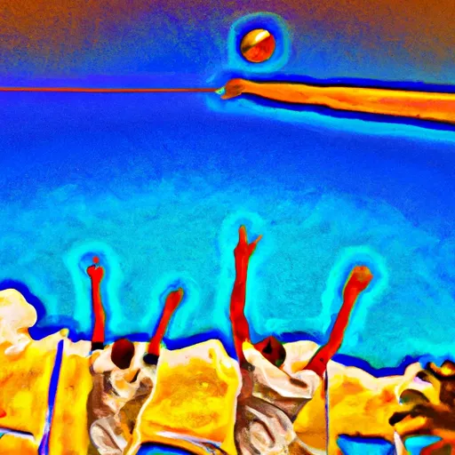 Bild av beachvolleyboll