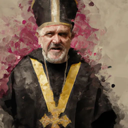 Bild av grekisk-katolsk biskop