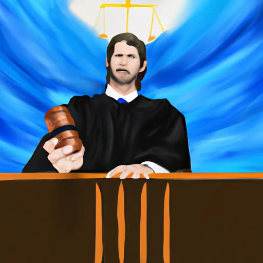 Bild av dra inför domstol