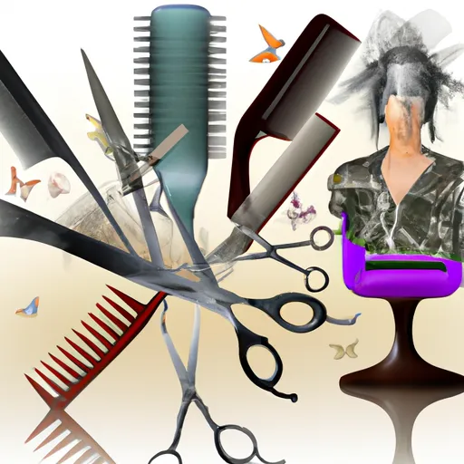 Bild av coiffeur, coiffure