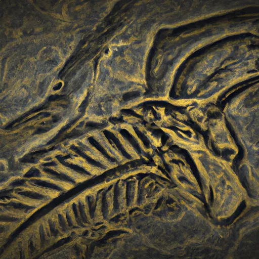 Bild av fossilisera