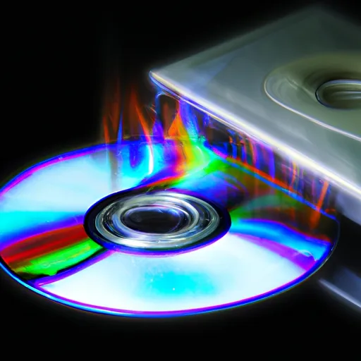 Bild av cd-brännare