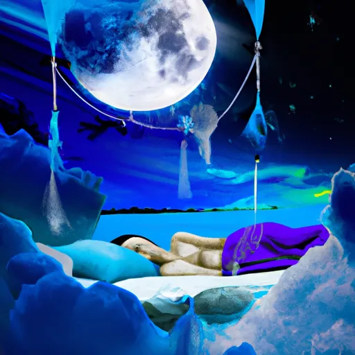 Bild av fantasier under sömnen