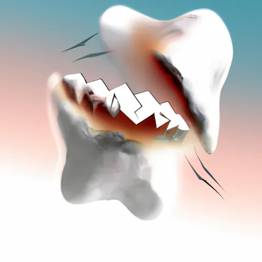 Bild av anfall med tänder