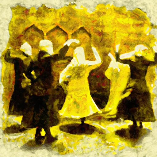 Bild av gammeldans
