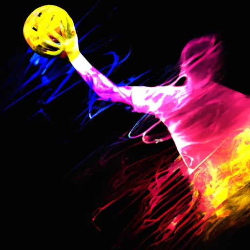 Bild av handboll