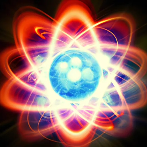 Bild av atomenergi