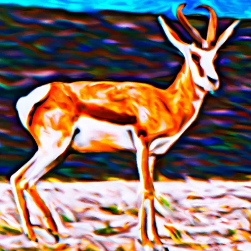 Bild av antilop