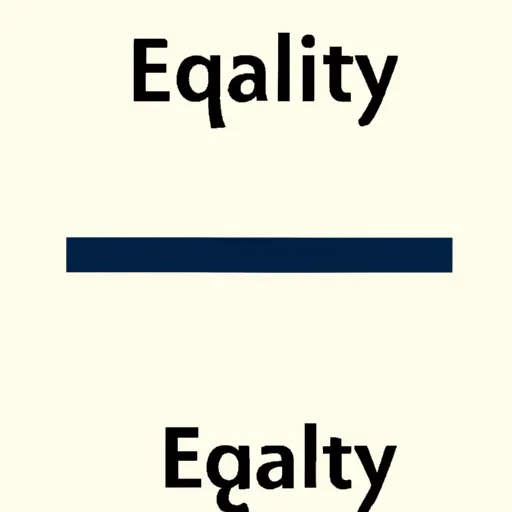 Bild av bristande jämlikhet