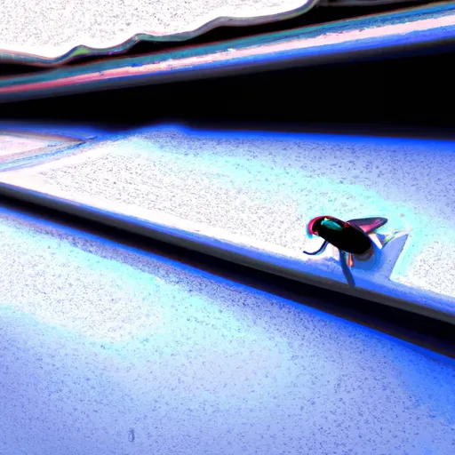 Bild av flyga i taket