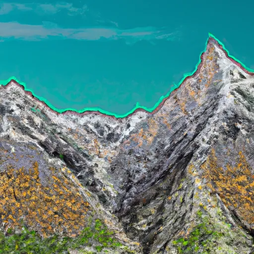 Bild av bergskedjebildning