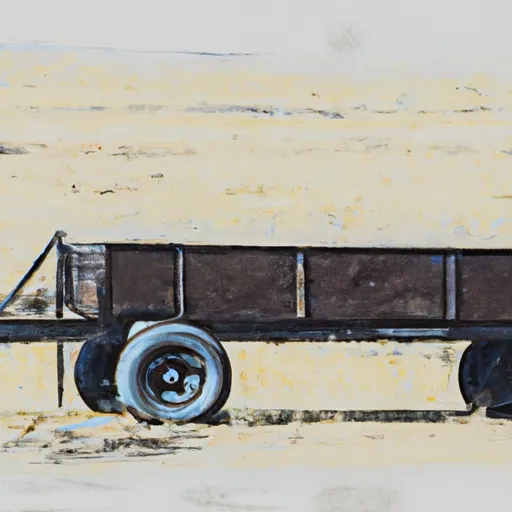 Bild av flakvagn