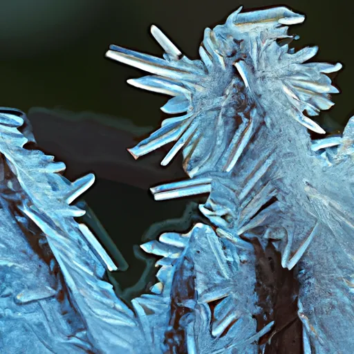 Bild av frost