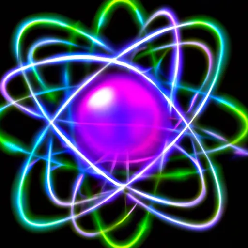 Bild av atomkärna