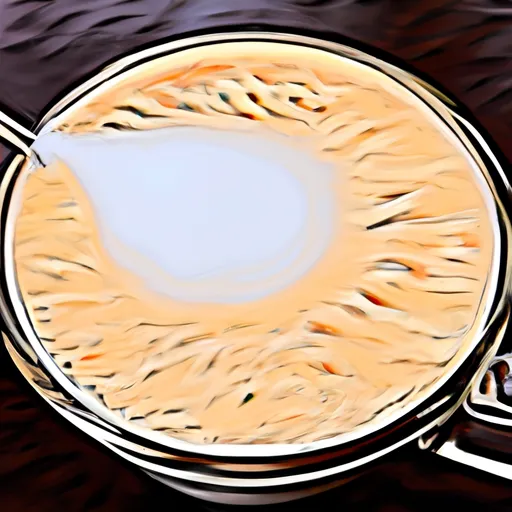 Bild av café au lait