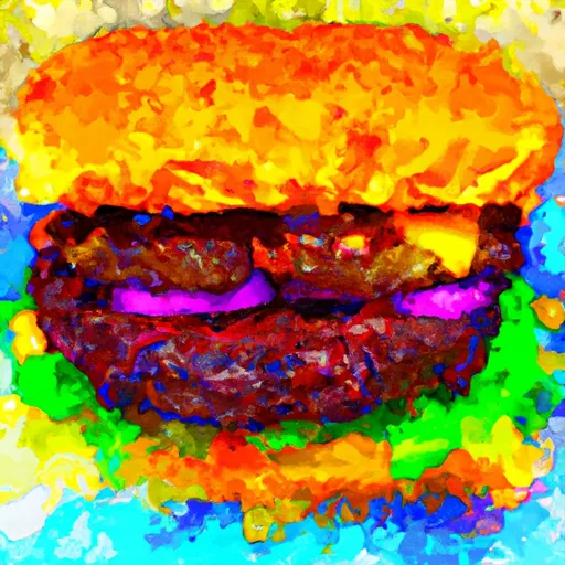 Bild av hamburgerkött