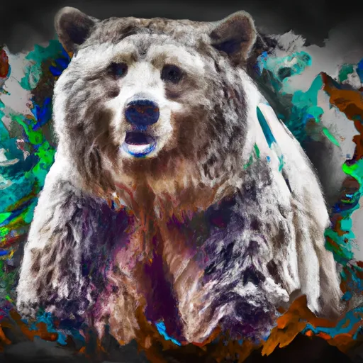 Bild av björn
