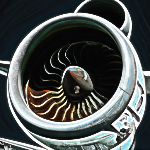 Bild av flygplan med jetmotorer