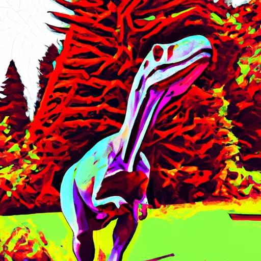 Bild av dinosaur