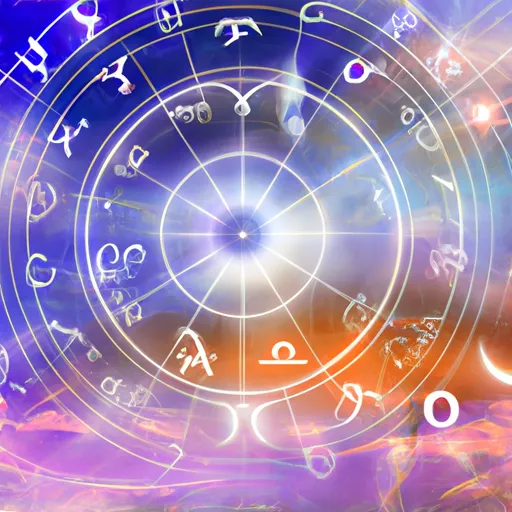 Bild av astrologisk prognos