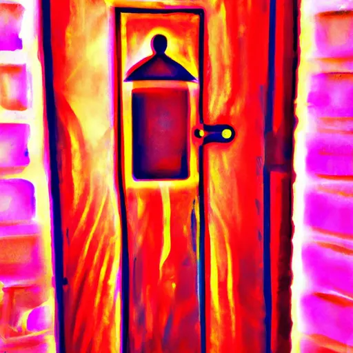 Bild av dörrstolpe