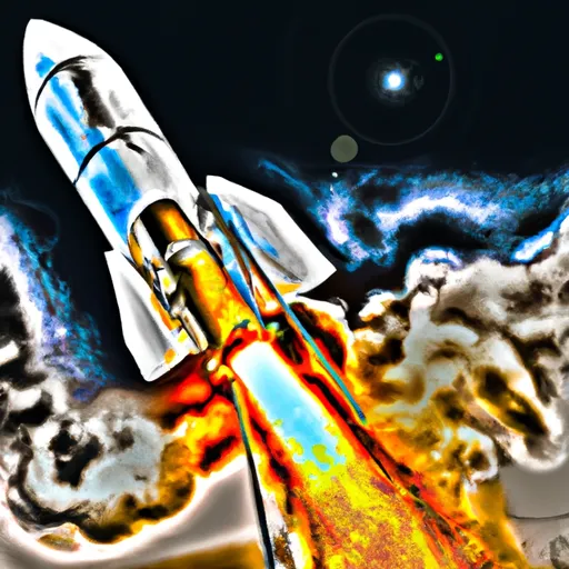 Bild av fjärrstyrd raket