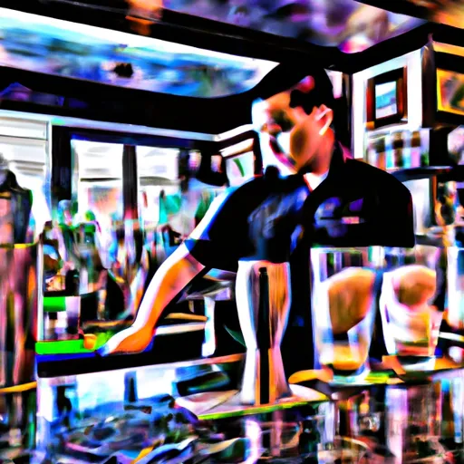 Bild av bartender