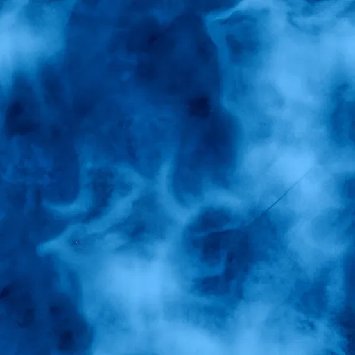 Bild av blå dunster