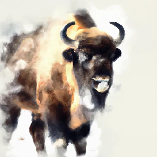 Bild av europeisk bison