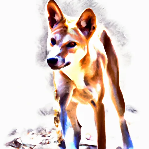 Bild av dingo