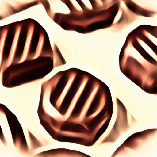 Bild av chokladkonfekt