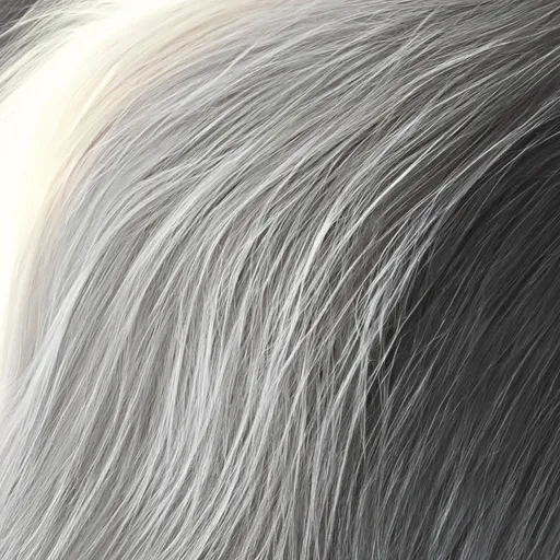 Bild av få grått hår