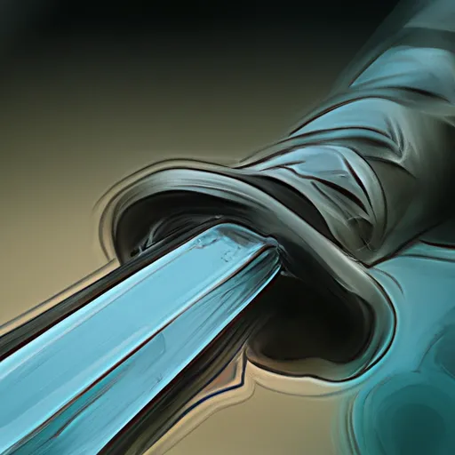 Bild av handtag på svärd