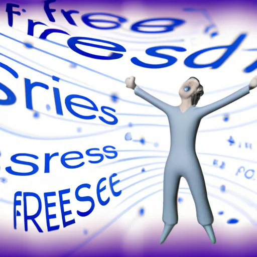 Bild av fri från stress